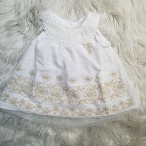Juicy Couture Baby White Party Dress